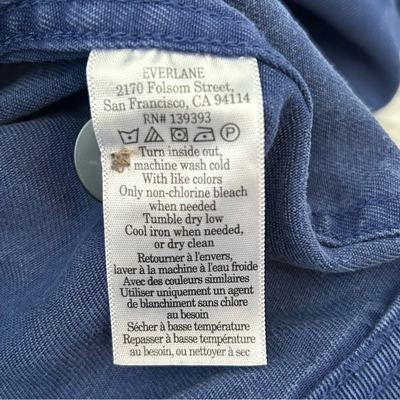 Everlane Women's Utility Pant in Buttersoft in Dark Blue, Size 8 - Picture 6 of 8